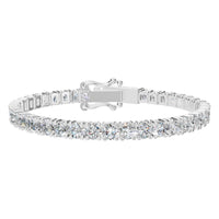 BR-5058 White Gold Bracelet SET - Main View