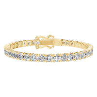 BR-5058 Yellow Gold Bracelet SET - Main View