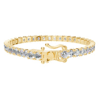 BR-5058 Yellow Gold Bracelet SET - Back View