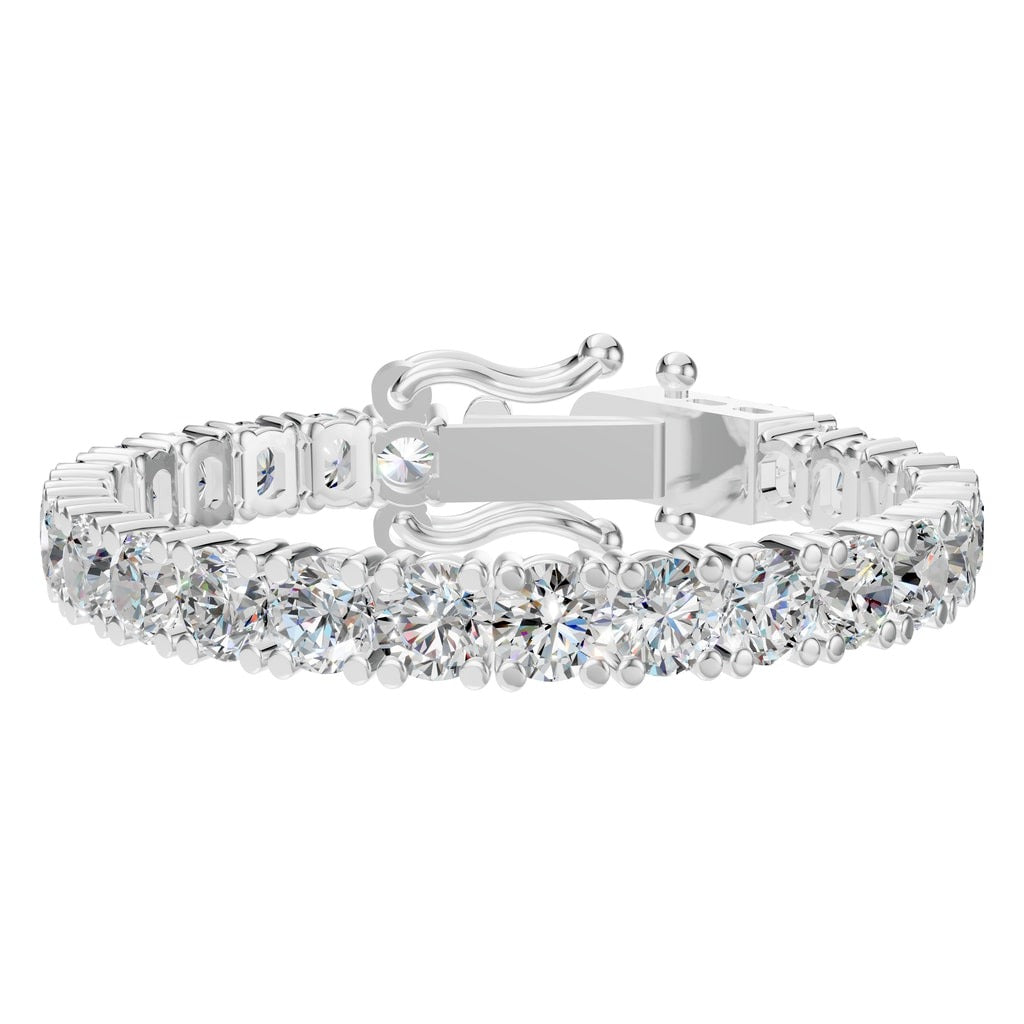 BR-5058 White Gold Bracelet SET - Main View