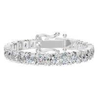 BR-5058 White Gold Bracelet SET - Main View