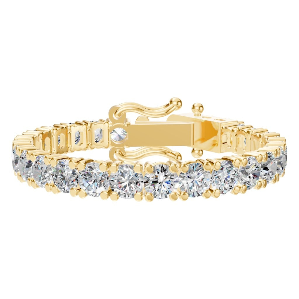 BR-5058 Yellow Gold Bracelet SET - Main View