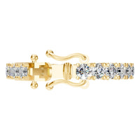 BR-5058 Yellow Gold Bracelet SET - Side View