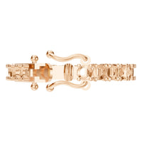 BR-5058 Rose Gold Bracelet UNSET - Side View