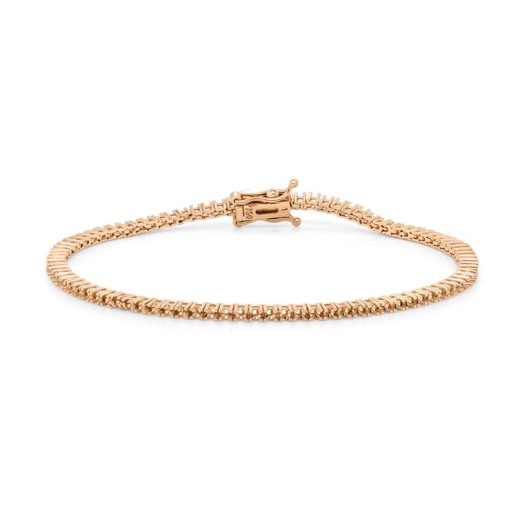 BR-5109 Rose Gold Bracelet UNSET - Main View