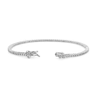 BR-5109 White Gold Bracelet UNSET - BACK