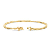BR-5109 Yellow Gold Bracelet UNSET - BACK