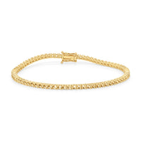 BR-5109 Yellow Gold Bracelet UNSET - Main View