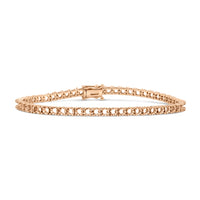 BR-5109 Rose Gold Bracelet UNSET - Main View