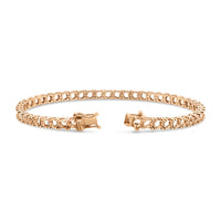 BR-5109 Rose Gold Bracelet UNSET - BACK