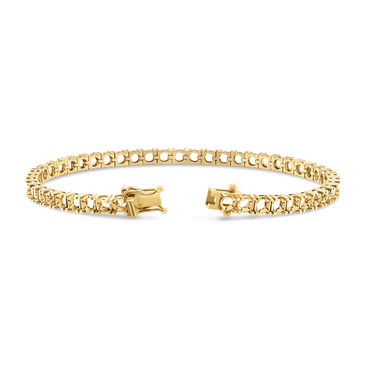 Tennis Bracelet Mounting - Round 3.40-3.50mm