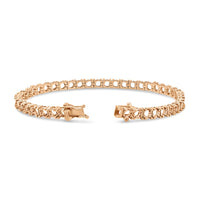 BR-5109 Rose Gold Bracelet UNSET - BACK
