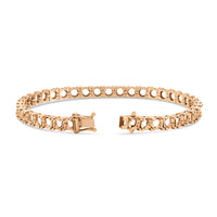 BR-5109 Rose Gold Bracelet UNSET - BACK