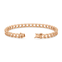 BR-5109 Rose Gold Bracelet UNSET - BACK