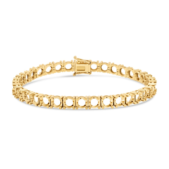 Tennis Bracelet Mounting - Round 4.70-4.90mm
