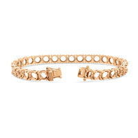 BR-5109 Rose Gold Bracelet UNSET - BACK