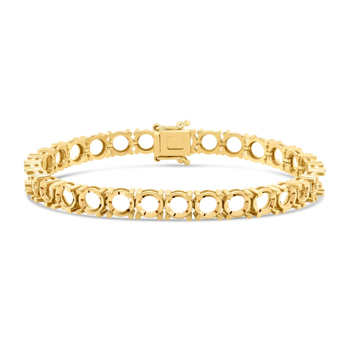 Tennis Bracelet Mounting - Round 5.50-6.00mm