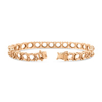 BR-5109 Rose Gold Bracelet UNSET - BACK