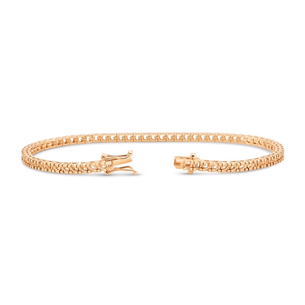 BR-5409 Rose Gold Bracelet UNSET - BACK