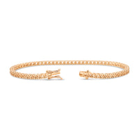 BR-5409 Rose Gold Bracelet UNSET - BACK