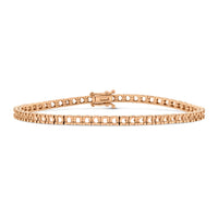BR-5409 Rose Gold Bracelet UNSET - Main View