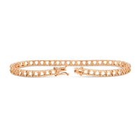 BR-5409 Rose Gold Bracelet UNSET - BACK