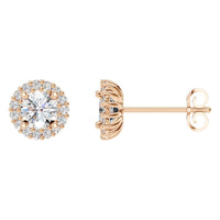 EA-0688 Rose Gold Earrings SET - Main View