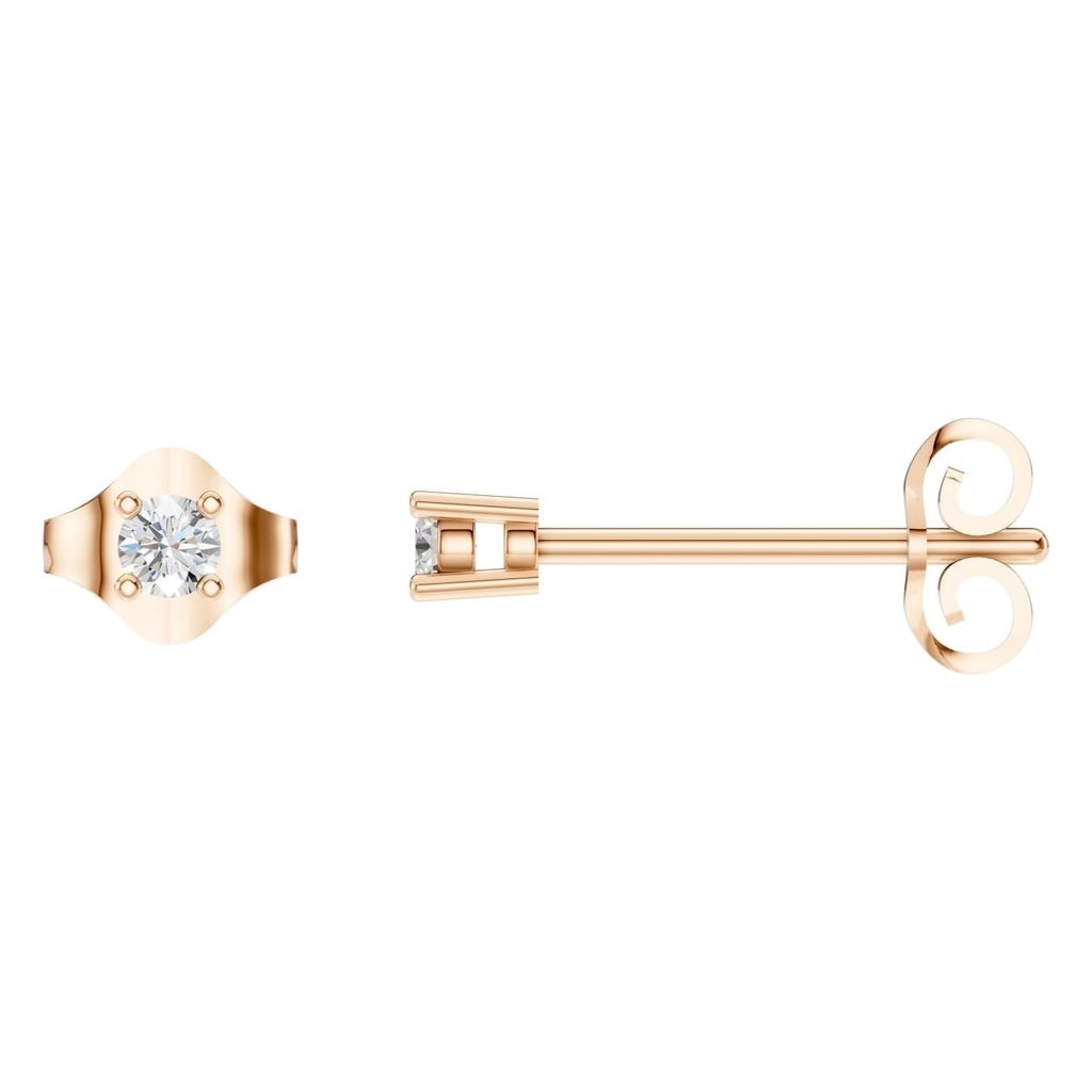 EA-0839 Rose Gold Earrings SET - Main View