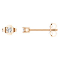 EA-0839 Rose Gold Earrings SET - Main View