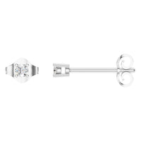 EA-0839 White Gold Earrings SET - Main View