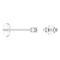 EA-0839 White Gold Earrings SET - ANGLE
