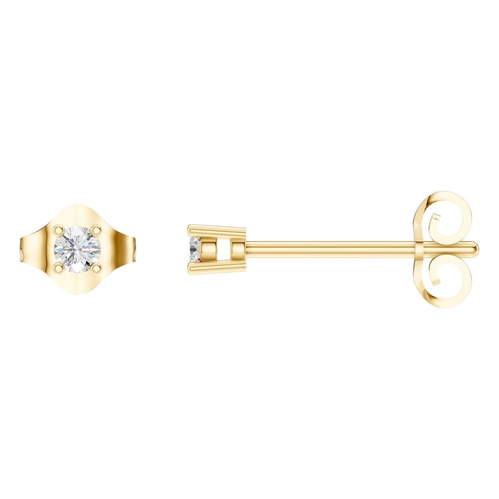 EA-0839 Yellow Gold Earrings SET - Main View
