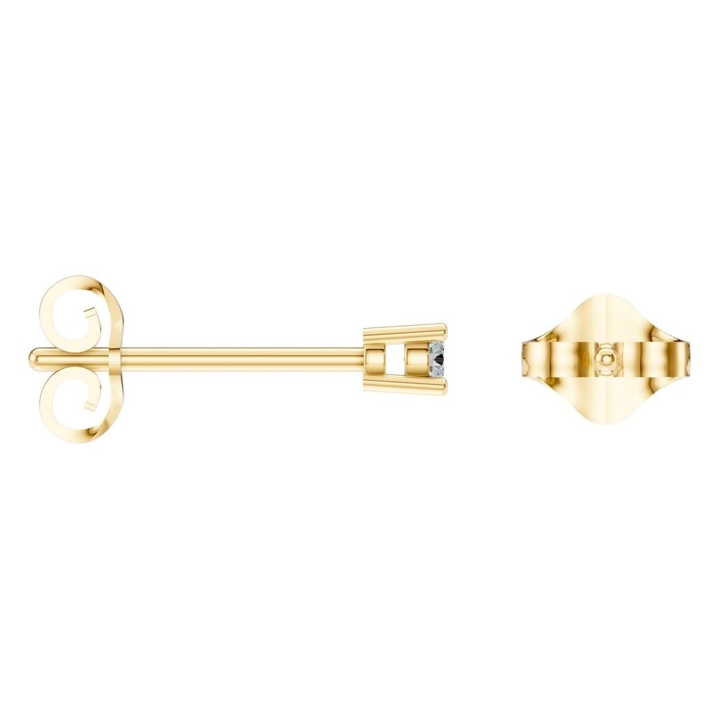 EA-0839 Yellow Gold Earrings SET - ANGLE