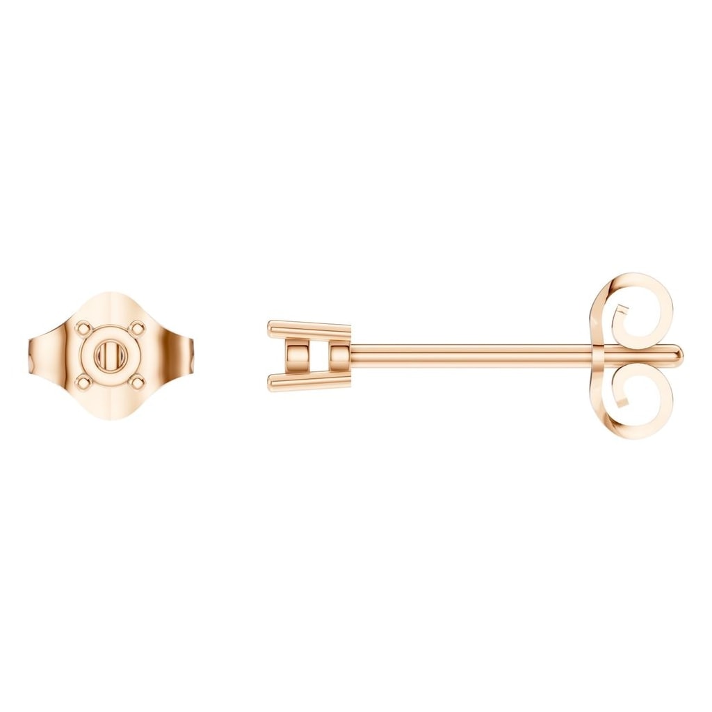 EA-0839 Rose Gold Earrings UNSET - Main View