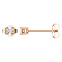 EA-0839 Rose Gold Earrings SET - Main View
