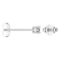 EA-0839 White Gold Earrings SET - ANGLE