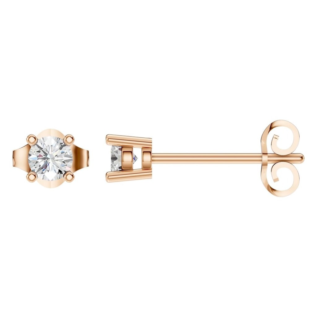 EA-0839 Rose Gold Earrings SET - Main View