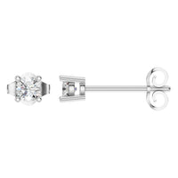 EA-0839 White Gold Earrings SET - Main View