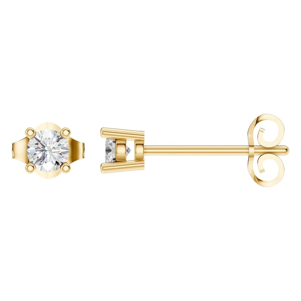 EA-0839 Yellow Gold Earrings SET - Main View