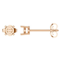 EA-0839 Rose Gold Earrings UNSET - Main View