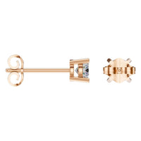 EA-0839 Rose Gold Earrings SET - ANGLE