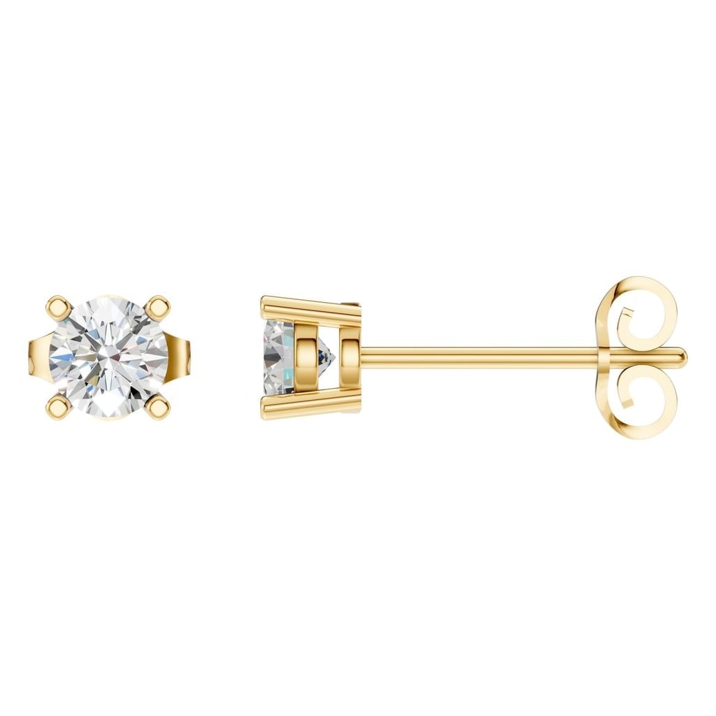 EA-0839 Yellow Gold Earrings SET - Main View