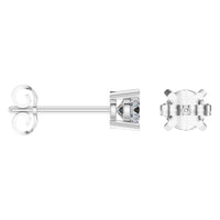 EA-0839 White Gold Earrings SET - ANGLE