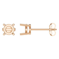EA-0839 Rose Gold Earrings UNSET - Main View