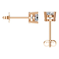 EA-0839 Rose Gold Earrings SET - BACK