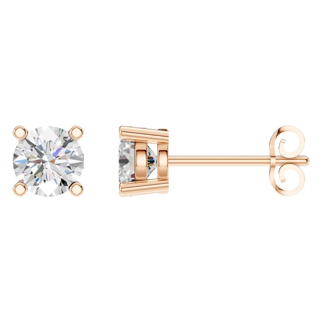 EA-0839 Rose Gold Earrings SET - Main View