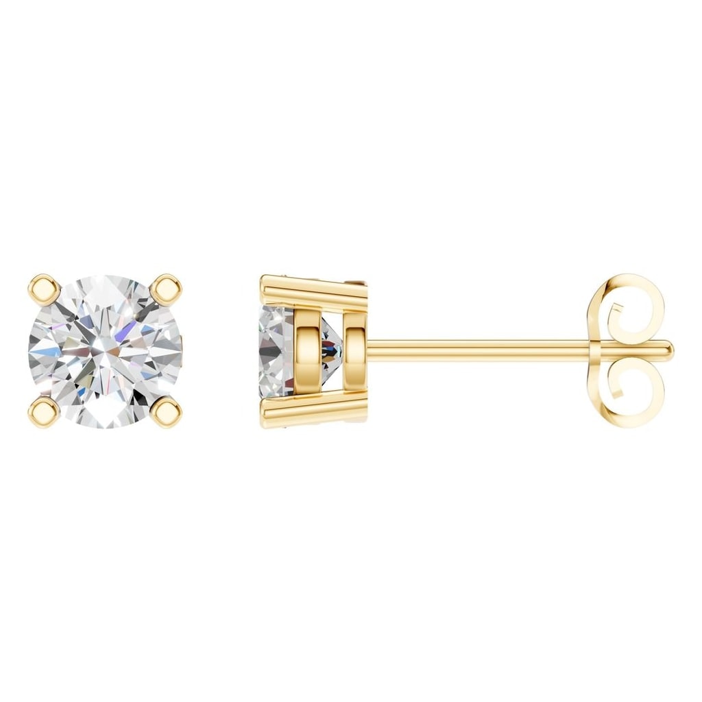 EA-0839 Yellow Gold Earrings SET - Main View