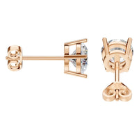 EA-0839 Rose Gold Earrings SET - Side View