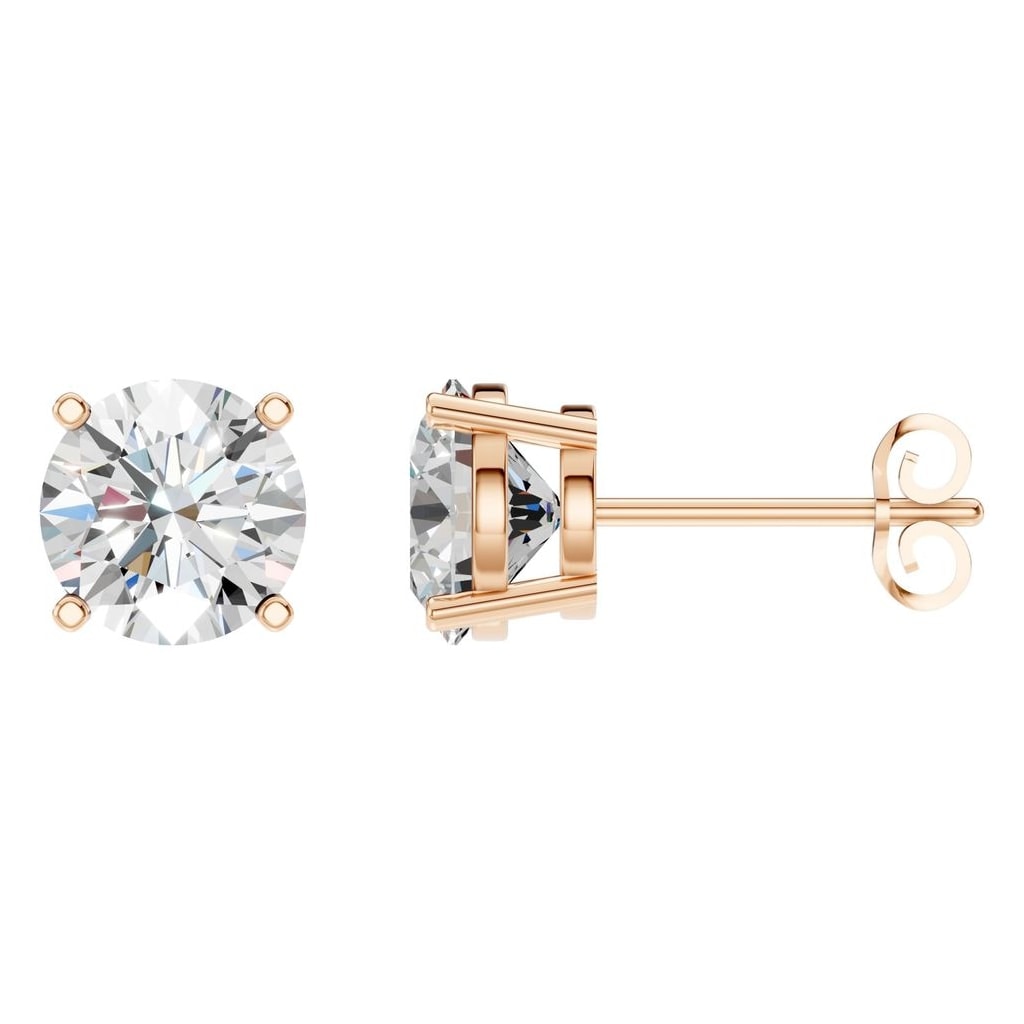 EA-0839 Rose Gold Earrings SET - Main View