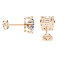 EA-0839 Rose Gold Earrings SET - Side View